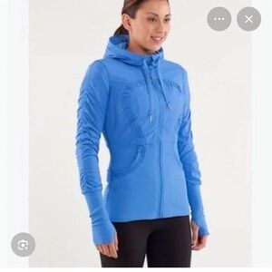 Lululemon Athletica Royal Blue Hooded Jacket
